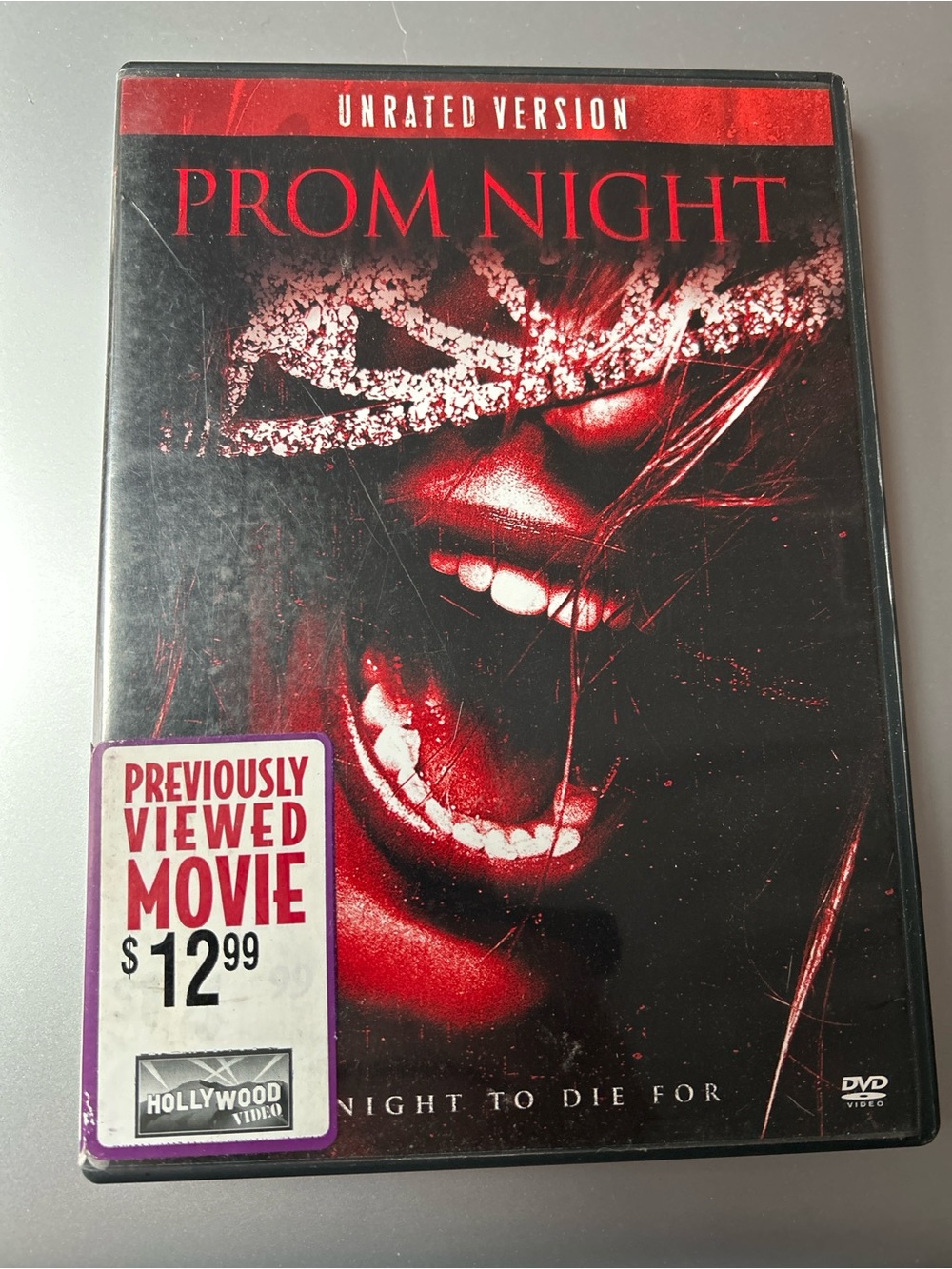 Prom Night 2008 Horror Movie Unrated Version DVD Halloween Y2K